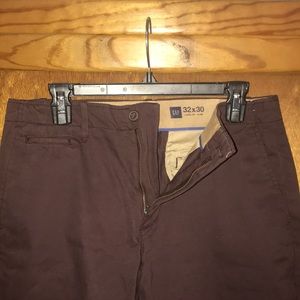 Slim Fit Khaki - Maroon